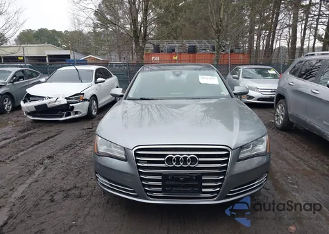 2012 Audi A8 L 4.2 из США, поврежденный, VIN WAURVAFD2CN019761